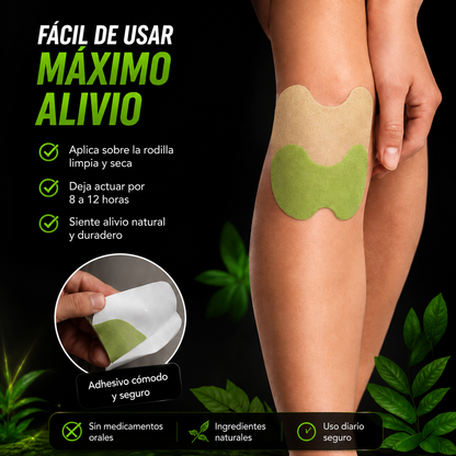 FlexPatch Pro™ - Parches terapéuticos para el alivio y confort de las rodillas.