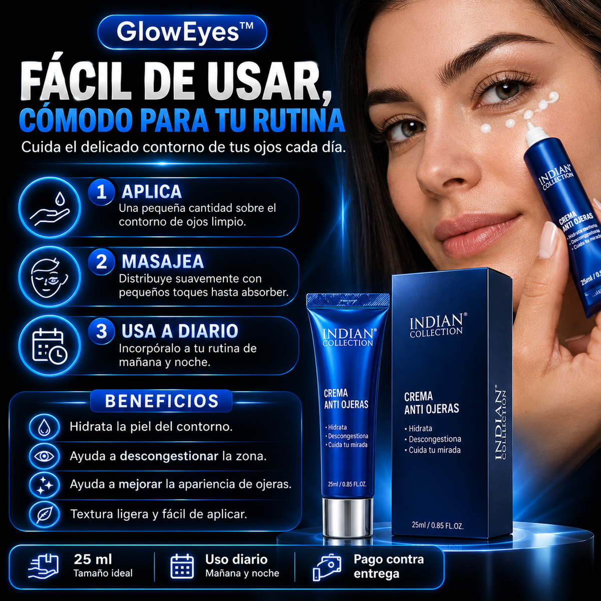 GlowEyes™ | Crema Antiojeras 25ml